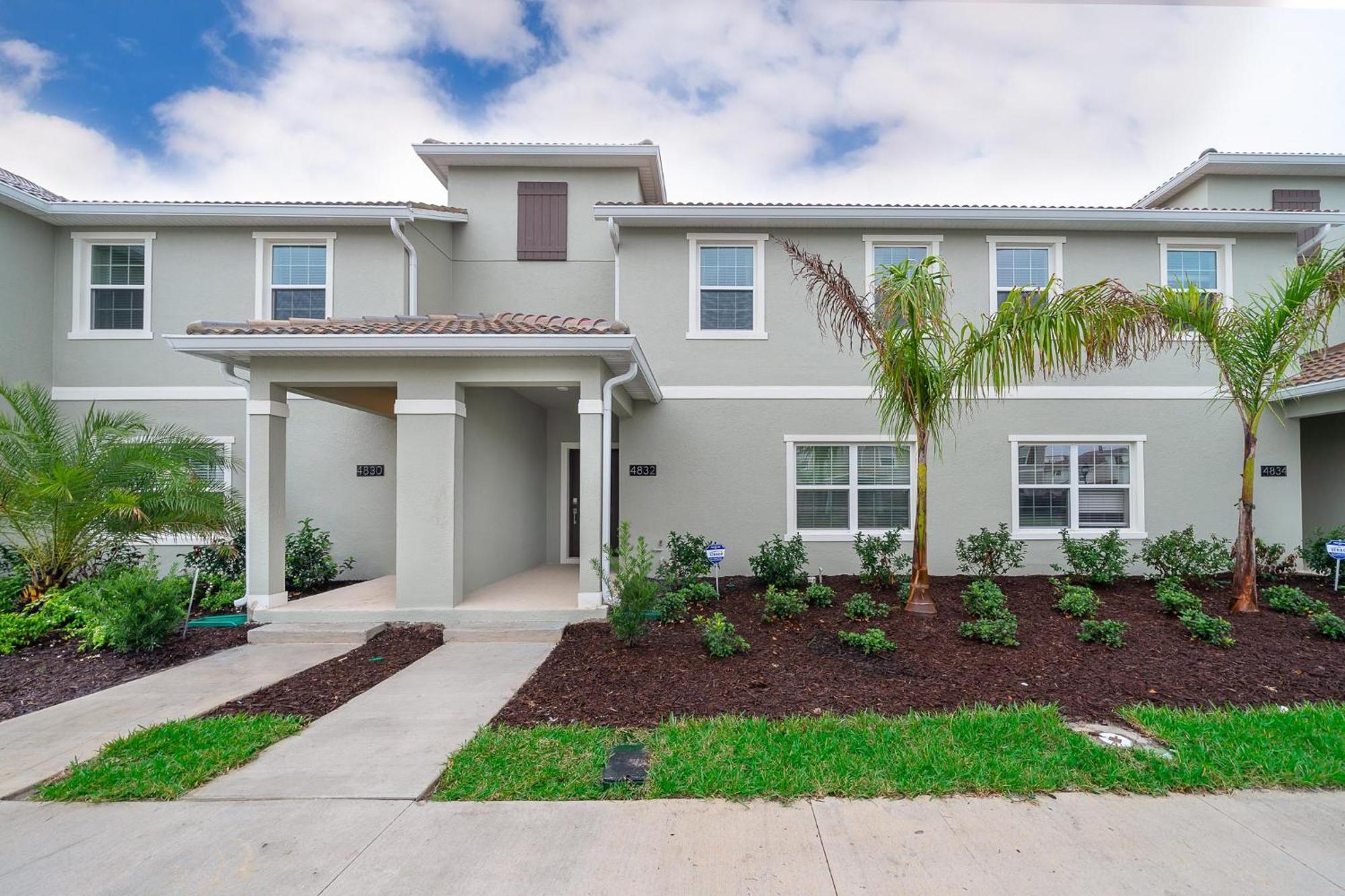 4832Bn Townhouse 4 Bedrooms & 3 Bathrooms + Pool Kissimmee Bagian luar foto