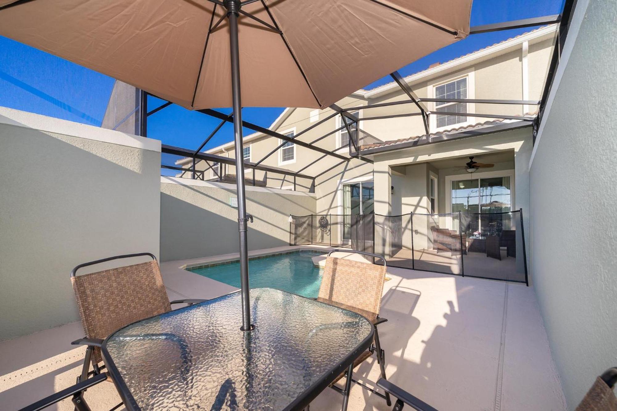 4832Bn Townhouse 4 Bedrooms & 3 Bathrooms + Pool Kissimmee Bagian luar foto